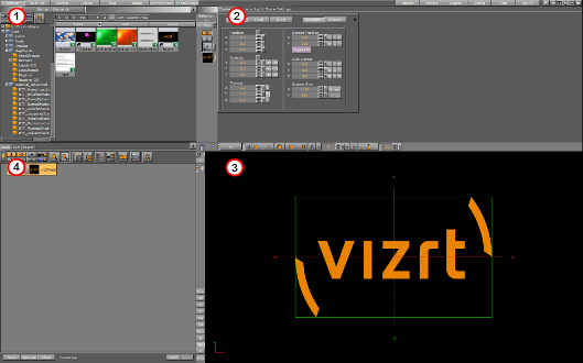 images/docs.vizrt.internal/viz-artist-guide/trunk/assets/Main_Window_Marked.PNG